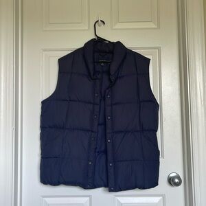 Lands end puffer vest
